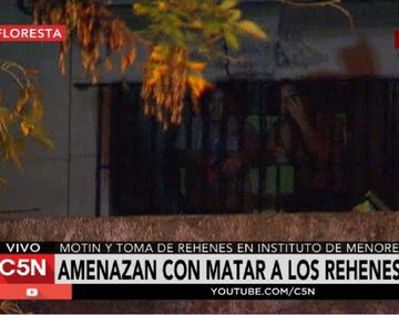 Motín en instituto de menores en Floresta