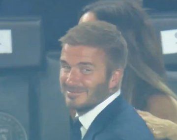 La emoción de Beckham tras el gol de Messi en Inter de Miami