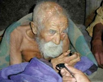 Un hombre asegura tener 179 años y que la muerte se olvidó de él