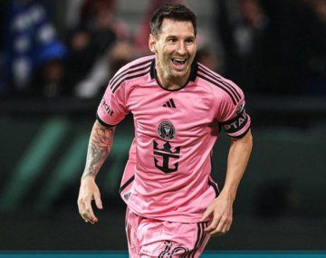 Así fue el primer gol de Lionel Messi en 2024 para Inter Miami