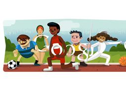 google cambio su logo para darle la bienvenida a los juegos olimpicos google cambio su logo para darle la bienvenida a los juegos olimpicos