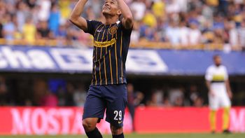 El colombiano se fue expulsado y siguió con gestos de cara a La 12
