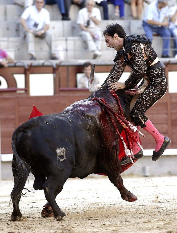 Un torero está muy grave tras recibir una cornada en Madrid