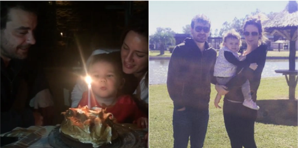 Paula Chaves cumplió 31 años y los festejó con todo: aire libre, cena en familia ¡y video de Olivia soplando las velitas!