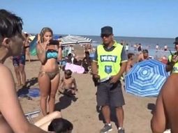 Mujeres censuradas en Necochea cuando hacían topless