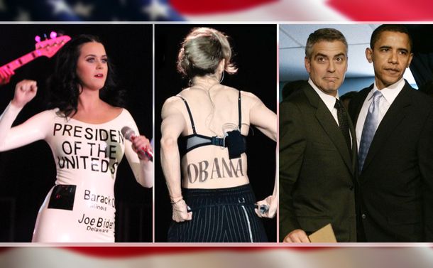 ¿Obama o Romney? A quiénes votarán los famosos