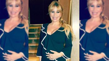 Flor Peña, embarazadísima de su tercer hijo Flor Peña, embarazadísima de su tercer hijo