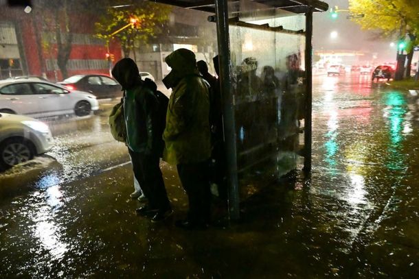 Temporal en Mar del Plata