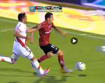 Mirá la polémica que favoreció a River