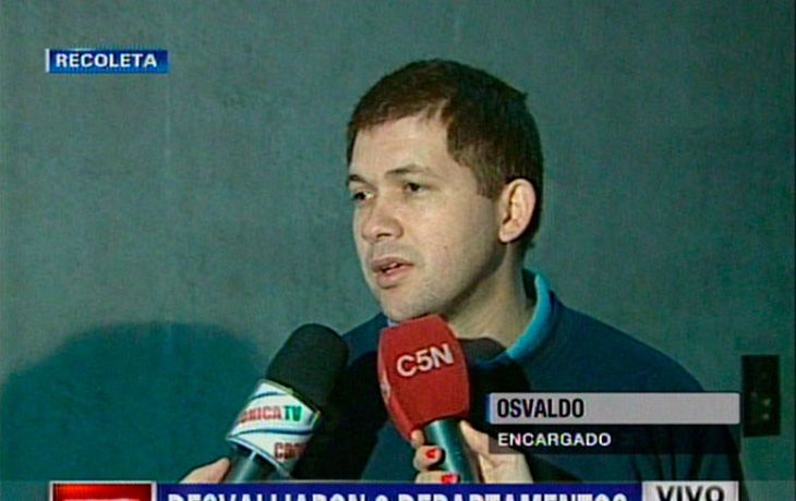 Osvaldo, el encargado del edificio