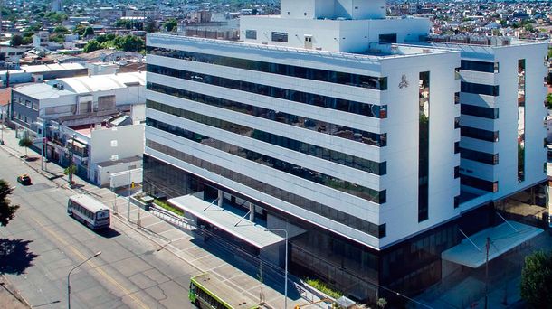 El bebé está internado en el sanatorio la Trinidad