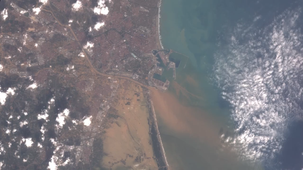 Una imagen satelital de la NASA muestra cómo quedó Valencia tras la DANA