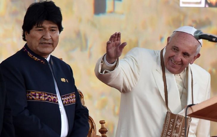 Salida al mar: Evo pidió que el Papa sea garante