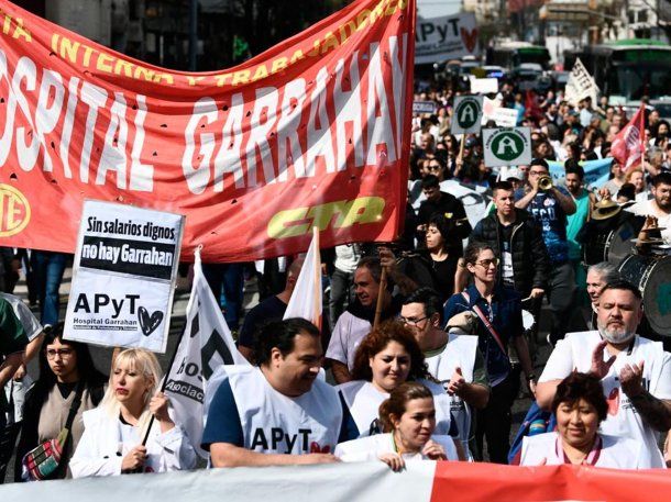 Hay paro en el Hospital Garrahan hasta el miércoles 9 de octubre