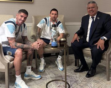 El mensaje de Chiqui Tapia antes del partido que ilusionó a todos: cábala intacta