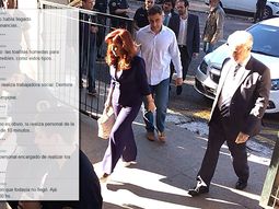 Cristina hizo un duro descargo vía Twitter Cristina hizo un duro descargo vía Twitter