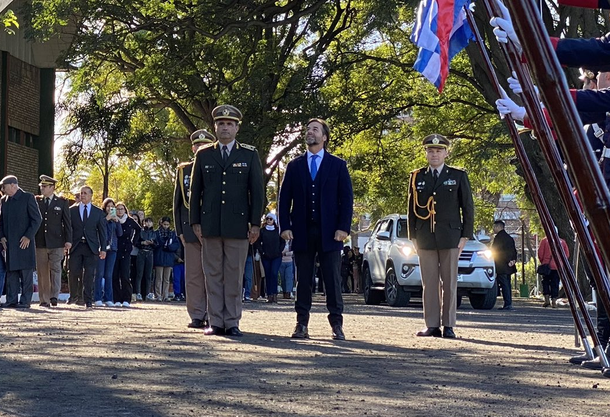 El presidente Luis Lacalle Pou se refirió al conflicto con FNC tras encabezar el acto por la Batalla de las Piedras.