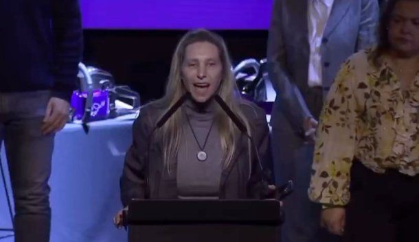 Sin hacer mención al escándalo por las coimas, Karina Milei habló en Junín: Nunca más...