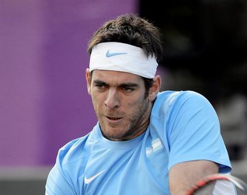 Del Potro arrancó con buen pie ante Dodig en Londres