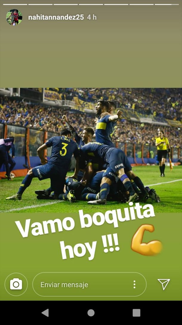El mensaje de Nahitan Nández antes de la primera semifinal entre River y Boca