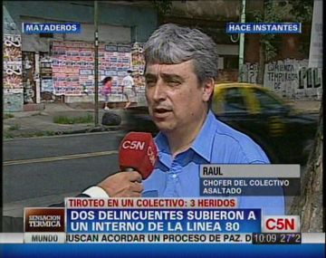 Tiros en un colectivo: Una bala perdida puede ser para cualquiera