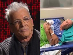 Gerardo Romano, internado. Gerardo Romano, internado.