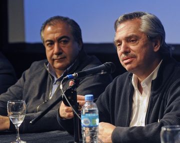 Héctor Daer y Alberto Fernández