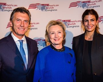 Mauricio Macri se reunió con Hillary Clinton en Nueva York