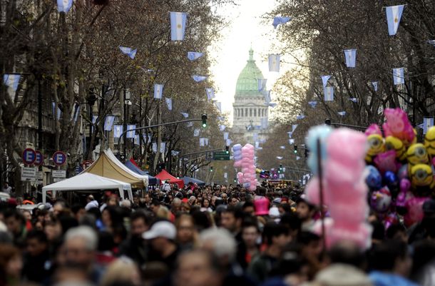 Los festejos por el Bicentenario comenzaron en Plaza de Mayo