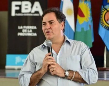 Javier Alonso, ministro de Seguridad de la provincia de Buenos Aires.
