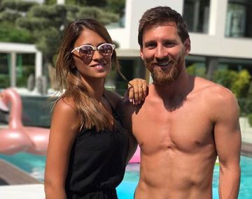 Antonela y Messi, cuerpazos en las redes