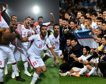 Dos nuevas selecciones se sumaron al Mundial: Uzbekistán y Jordania hicieron historia