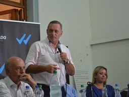 El precandidato presidencial Álvaro Delgado planteó sus suspicacias sobre el respaldo del PT de Brasil al Frente Amplio. El precandidato presidencial Álvaro Delgado planteó sus suspicacias sobre el respaldo del PT de Brasil al Frente Amplio.