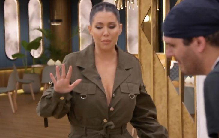 Un participante echó a Wanda Nara de su estación en MasterChef