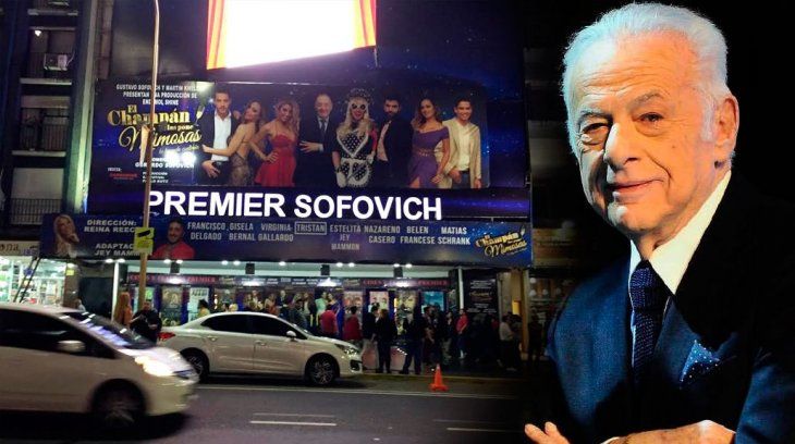 El teatro Premier pasó a llamarse Premier Sofovich por Gerardo