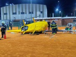 cayo un helicoptero en las canchas de tenis del excircuito kdt de palermo cayo un helicoptero en las canchas de tenis del excircuito kdt de palermo