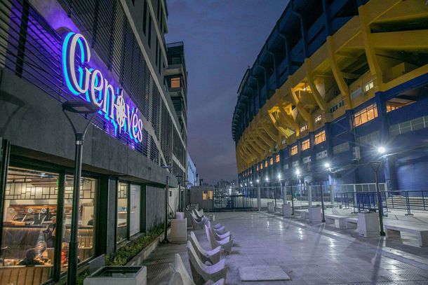 El restaurante del siniestro está a metros de la cancha de Boca