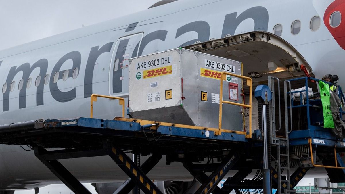 Llegó al país el primer cargamento de vacunas Pfizer