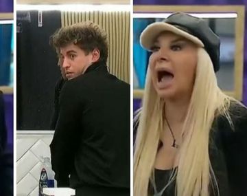 Tensión total en Gran Hermano: Yanina Zilli estalló contra Manuel y le gritó: ¡Pará un poco loco!