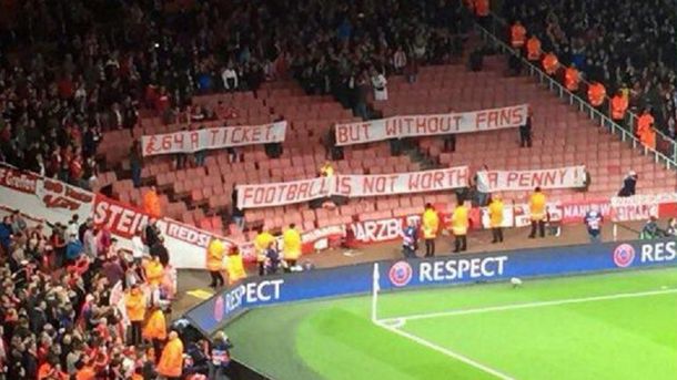 La particular protesta de los hinchas de Bayern Munich por el valor de las entradas