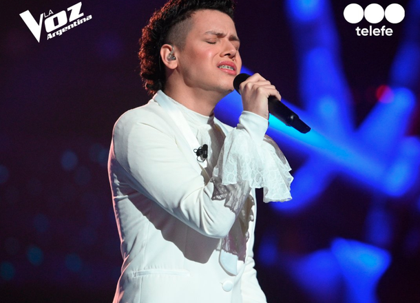 La Voz Argentina: Santi Borda cantó una de Sandro, brilló y avanzó a semifinales