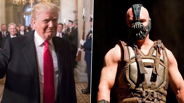Preocupante semejanza entre Trump y Bane