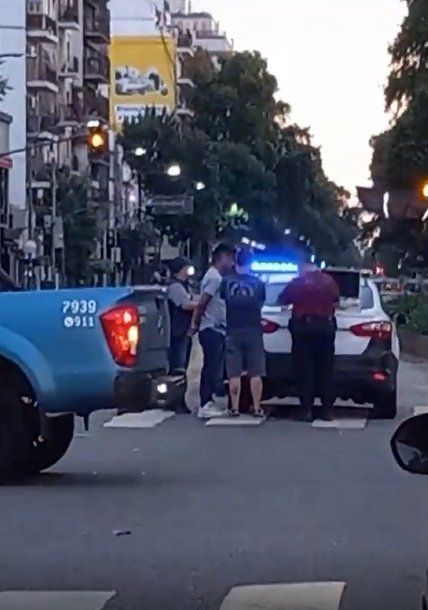 Accidente en La Paternal: efectivos de la Policía de la Ciudad chocaron entre sí