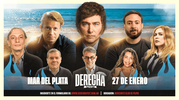Javier Milei en Mar del Plata