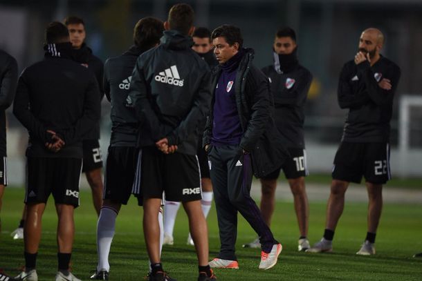 River tuvo su primer entrenamiento en Madrid con una pieza clave