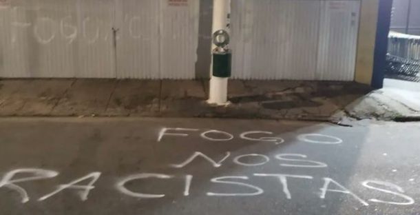 Los fuertes mensajes de hinchas de Palmeiras contra Boca