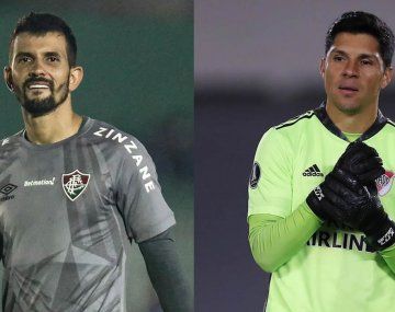 El arquero de Fluminense chicaneó a Enzo Pérez: Prácticamente no funcionó