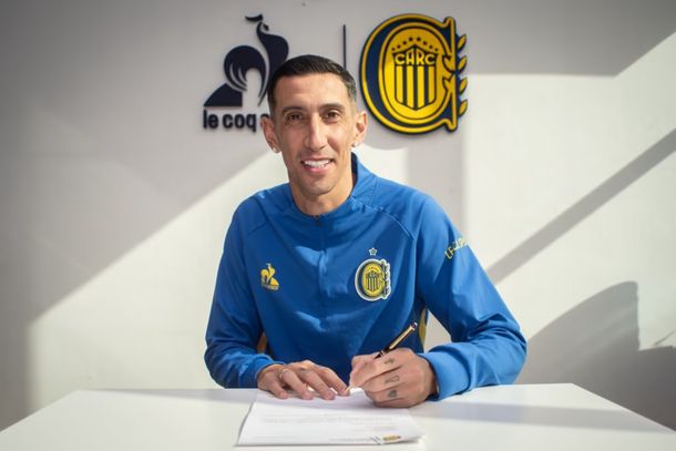 Ángel Di María renovó con Rosario Central y va por el sueño de la Copa Libertadores