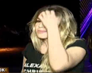 Dalma Maradona se cruzó con la prensa