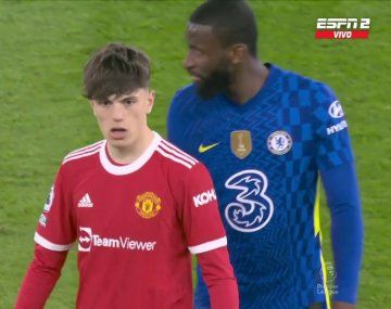Así fue el debut de Alejandro Garnacho en el Manchester United